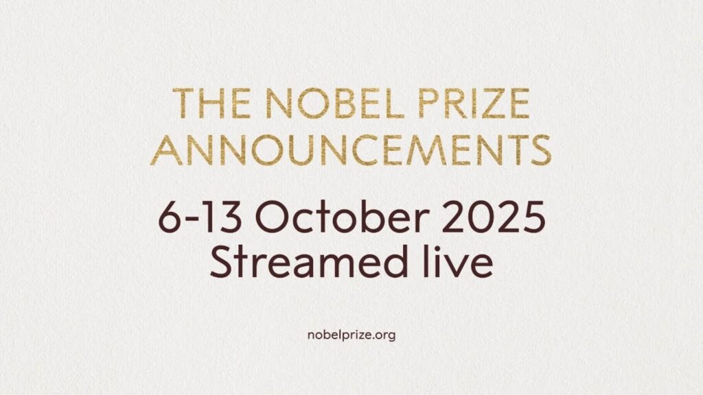Nobel Prize announcements 2025