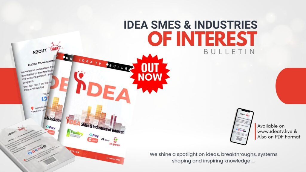 IDEA SMEs & INDUSTRIES OF INTEREST OFFICIALLY OUT NOW