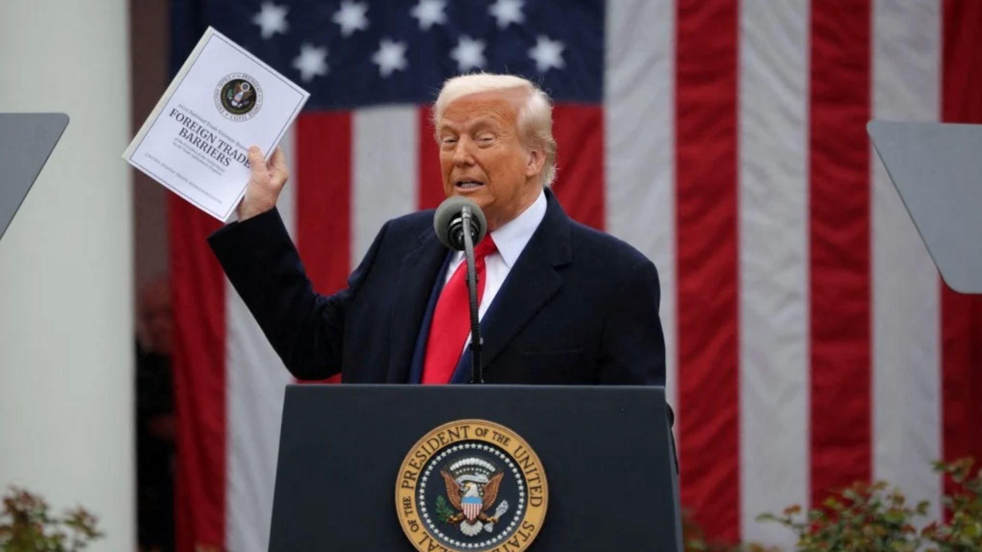 President Donald Trump has announced he will sign an executive order imposing a new 10% global tariff on all imports.