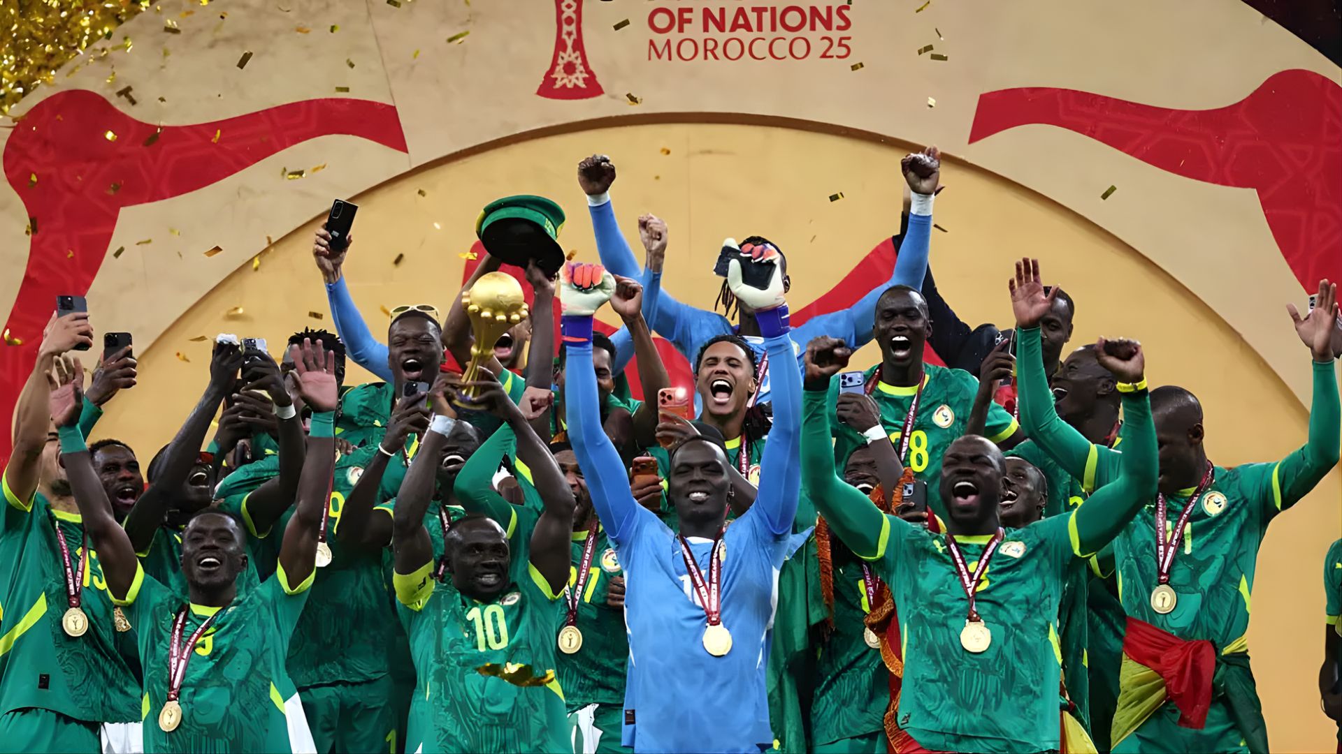 Morocco Awarded 2025 AFCON Title After CAF Overturns Final Result Following Senegal Walk-Off