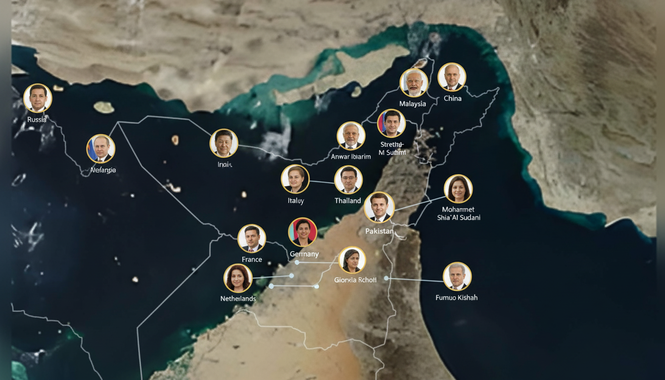 International Coalition Seeks to Reopen Strait of Hormuz Amid Rising Geopolitical Tensions