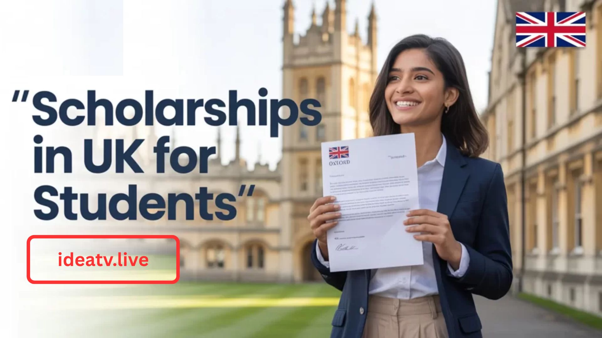 Top UK Scholarships with Visa Sponsorship for International Students (2025 – 2026)