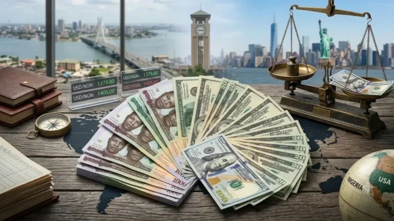 NAIRA HOLDS STEADY AS DOLLAR TRADES AT ₦1,368 OFFICIAL RATE