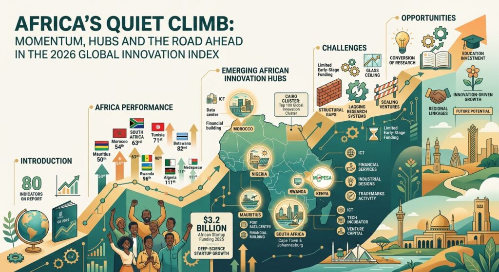 Africa’s Quiet Climb: Momentum, Hubs and the Road Ahead in the 2026 Global Innovation Index