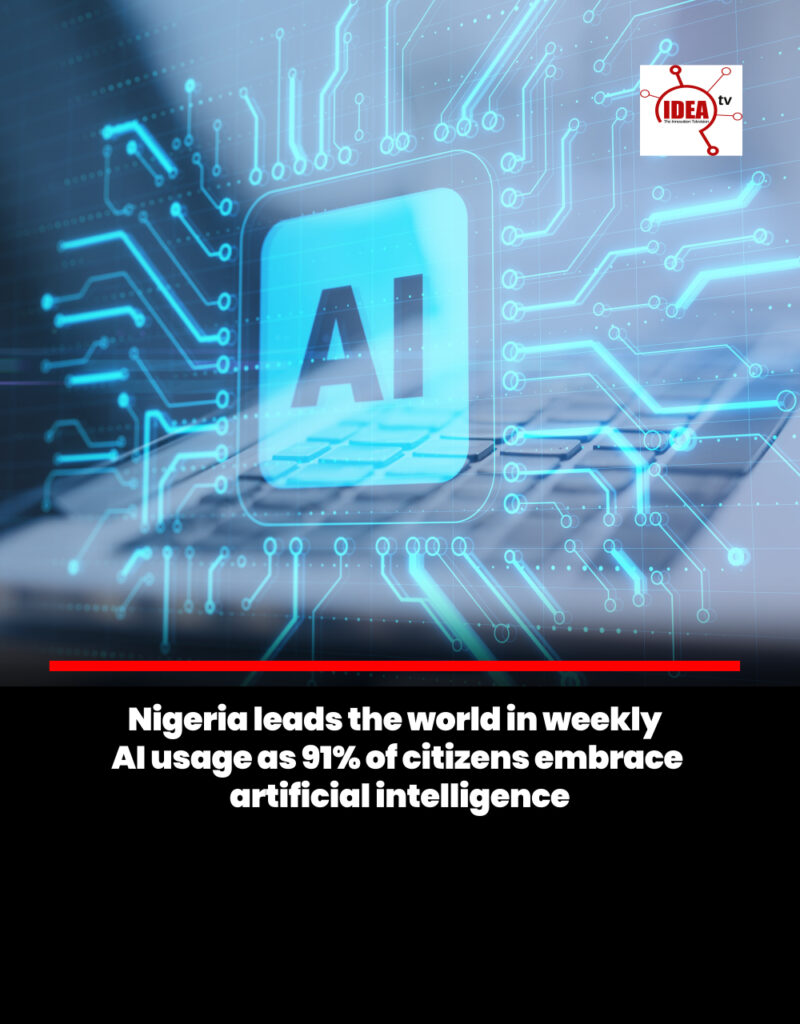 Nigeria records highest weekly AI usage globally – report