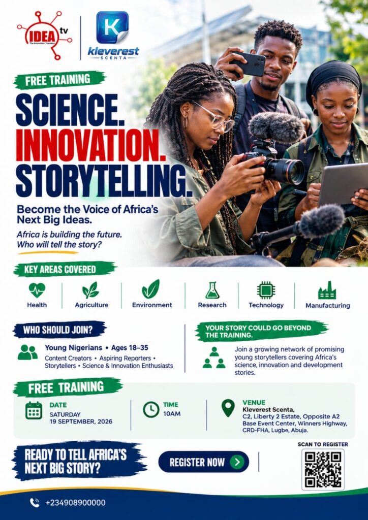 Become the Voice of Africa’s Next Big Ideas!